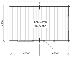 Летний домик Д-7 3,0 х 5,0