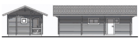 Хозблок ХБ-17 8,65 х 4,0