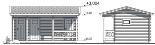 Хозблок ХБ-И2 4,0 х 5,5