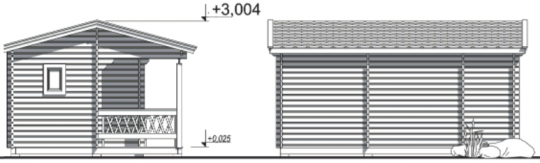 Хозблок ХБ-И2 4,0 х 5,5