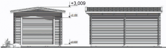 Гараж ГР-1 (3,6 х 5,4)