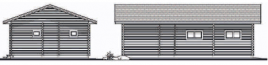 Гараж с баней ГР-И12 (11,27 х 7,27)