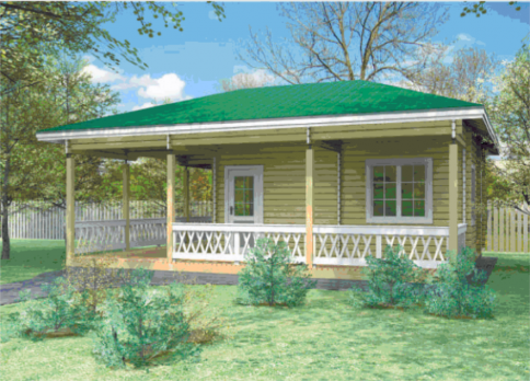 Летняя кухня ЛК-И4 7,0 х 8,0