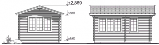 Летняя кухня ЛК-И7 3,2 х 4,45