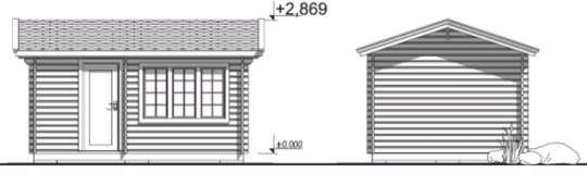 Летняя кухня ЛК-И7 3,2 х 4,45