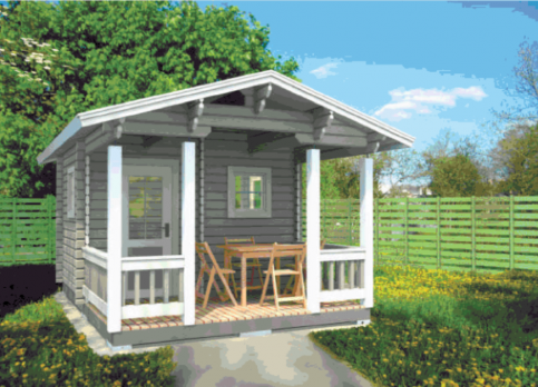 Летняя кухня ЛК-И11 3,2 х 4,43