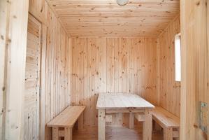 Двухмодульная баня