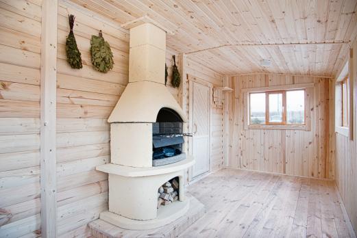 Двухмодульная баня