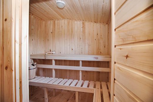 Двухмодульная баня